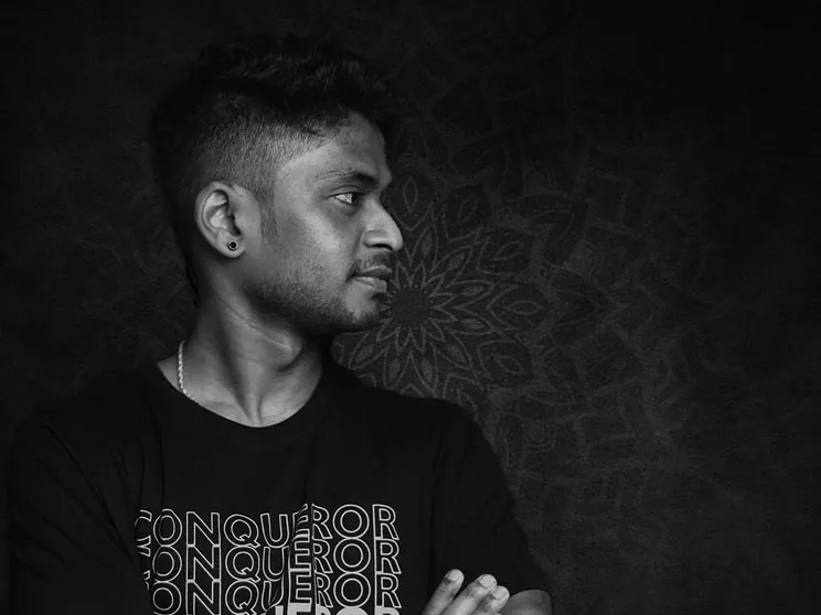 ANIMESH KARMAKAR Talented tattoo artist in Kolkata, specializing in custom designs and styles.