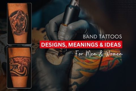 Band Tattoos: Designs, Meanings & Ideas for Men & Women