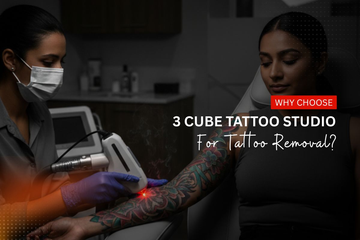  Why Choose 3 Cube Tattoo for Tattoo Removal in Kolkata?