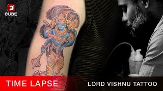 Lord visnu tattoo