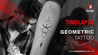 3Cube Tattoo Minimalistic Geometric Tattoo